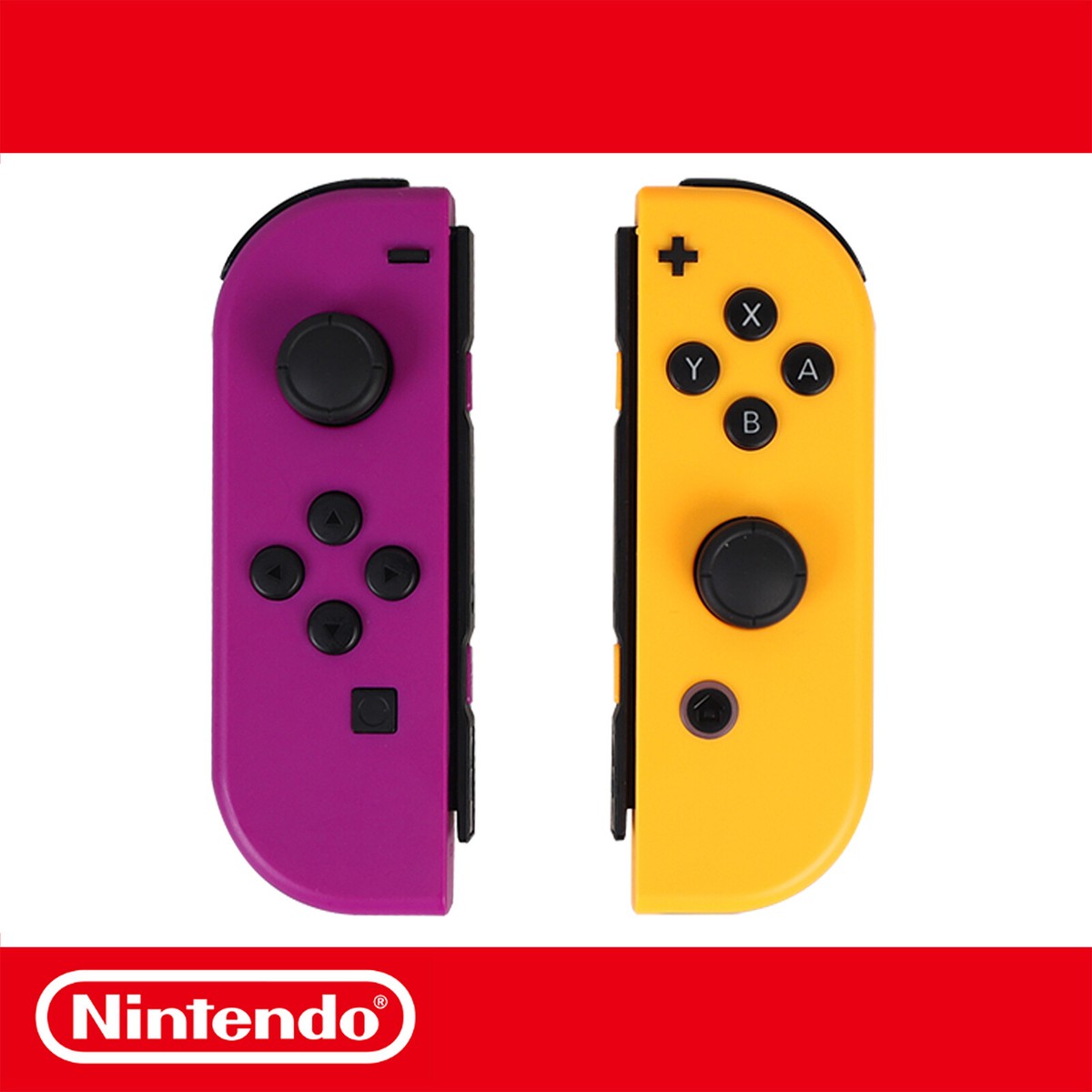 Nintendo Switch ネオンパープル オレンジ joy-con ネオンオレンジ