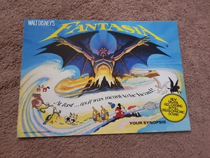 Fantasia - Inhaltsangabe / Pressebuch von 1982 Walt Disney - Bild 1 von 3