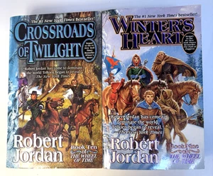 Crossroads of Twilight & Winter's Heart - Robert Jordan Paperbacks First Mass Ed - Picture 1 of 5