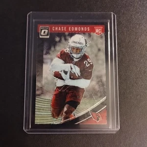 #20/25 Chase Edmonds Black Lazer Rookie 2018 Panini Donruss Optic Fordham - Picture 1 of 3