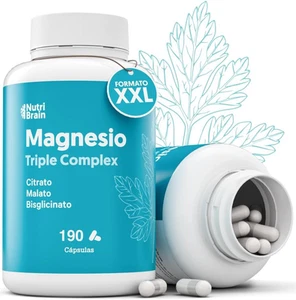 MAGNESIO 2.530Mg CITRATO + MALATO + BISGLICINATO | 190 Caps | Dormir Mejor, Mayo - Imagen 1 de 9