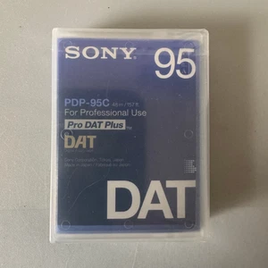 Sony DAT 95 Tape PDP-95c Pro DAT Plus Professional Digital Audio Cassette - NEW - Picture 1 of 2