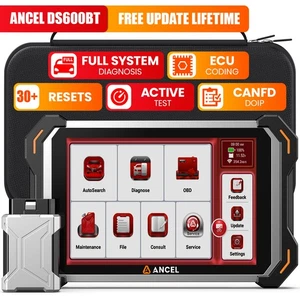 Escáner bidireccional OBD2 ANCEL DS600BT llave IMMO diagnóstico de programación para BMW - Imagen 1 de 18