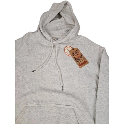 $148 Faherty Sudadera con Capucha de Vellón Alto Estándar Antigua Marfil Brezo Para Hombres Pequeña Nueva Foto 1 de 4