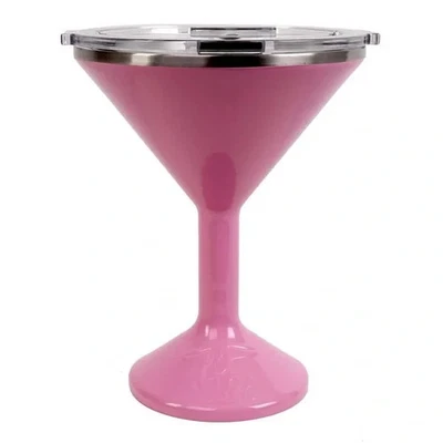 ORCA, Tini, 13 Fl. Vaso Martini Oz., Acero Inoxidable, Tini Rosa Foto 1 de 4