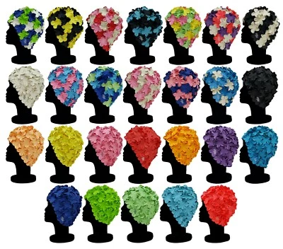 BLUE REEF Blumenmuster isla Damen Vintage Blume Erwachsene Schwimmen Hut No Band