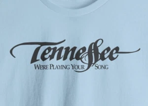 TENNESSEE T-SHIRT Vintage 90's REPRINT Country Music We're Playing Your Song - Picture 1 of 9