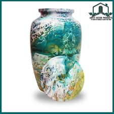 Handcrafted Ocean Waves Cremation Urns for Human Ashes - Beautiful Remembrance