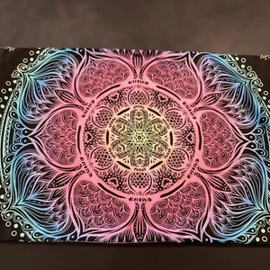 Funda/estuche de almohada de tapiz indio doble/reina decoración étnica - Imagen 1 de 2