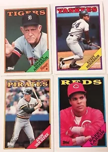 1988 Topps Baseball, #1-200, You Pick, COMPLETE YOUR SET!! - Picture 1 of 204