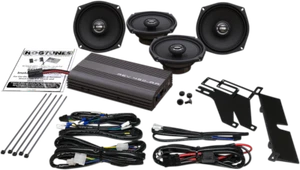 Hogtunes 200 Watt 5 1/4" Speaker Amp Kit fits 2000-2013 Harley Touring Models - Picture 1 of 2