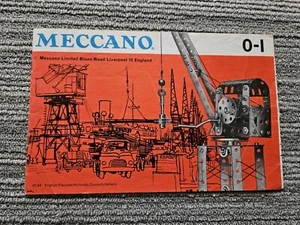 Meccano Limited Bonns Road Liverpool 13 England 0-1 Booklet - Picture 1 of 7