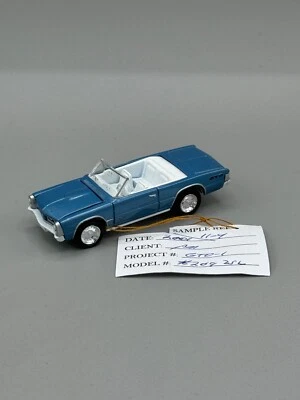 🔥 Pontiac GTO convertible Johnny WHITE Lightning 1965 muestra de preproducción 💯 Foto 1 de 2