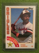 EDDIE MURRAY BASEBALL CARD 1984 Topps #397 Orioles MLB AL All-Star* Eddie Murray