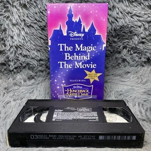 The Magic Behind The Movie The Hunchback Of Notre Dame VHS Tape 1996 Disney Rare - Picture 1 of 8