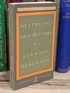 Aesthetics & History, Bernard Berenson, Vintage Paperback 1954, Doubleday & Co - Imagen 1 de 7
