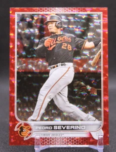 2022 Topps Orange Foilboard #72 Pedro Severino #'d/299 Orioles - Picture 1 of 3