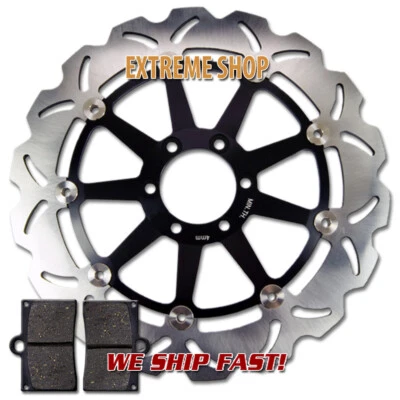 Front Brake Rotor + Pads for Cagiva Mito 125 (1992-2007) Raptor 125 (2003-2010) - Image 1 of 2