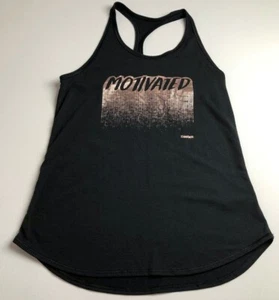 Reebok Activewear Tank Top Womens Small S Black Scoopneck Sleeveless Gym Workout - Picture 1 of 7