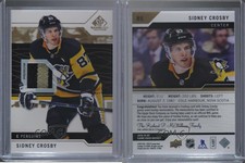 2018-19 Upper Deck SP Game Used Gold Spectrum Premium Material /10 Sidney Crosby