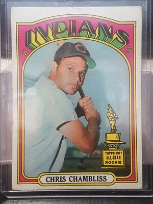 Игра Chris Chambliss Rookie 1972 Topps No142 Cleveland Indians  - Изображение 1 из 2