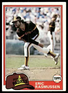 1981 Topps #342 Eric Rasmussen - Picture 1 of 2