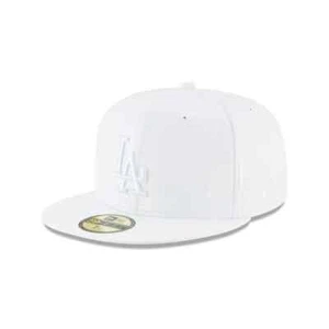 Authentic New Era MLB On-Field 59Fifty Fitted Cap Los Angeles Dodgers White - Bild 1 von 3