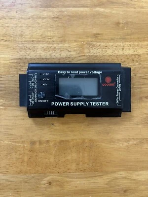 Coolmax LCD Power Supply Tester 24-Pin Model PS-224 - Image 1 of 4