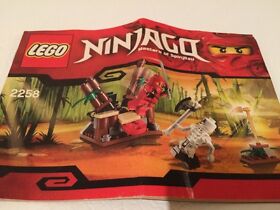 LEGO 2258 Ninjago Ninja Ambush Instruction Manual Booklet Only - No Pieces