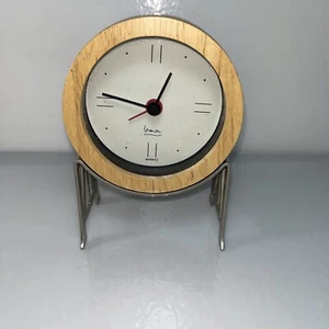 Michael Graves Post Modern Wood Alarm Table Clock Vintage, works “Read” - Picture 1 of 12