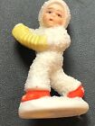 RARE Snowbaby W/ Accordion Antique Signed Germany Numbered Snowbabies
