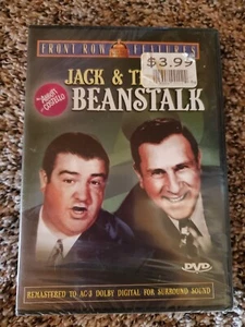 Abbott & Costello - Jack & the Beanstalk Front Row Features DVD NEW SEALED - Picture 1 of 2