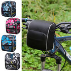2021 Bike Handlebar Bag Bicycle Bags Frame Pannier Bag Portable Shoulder Bag.)