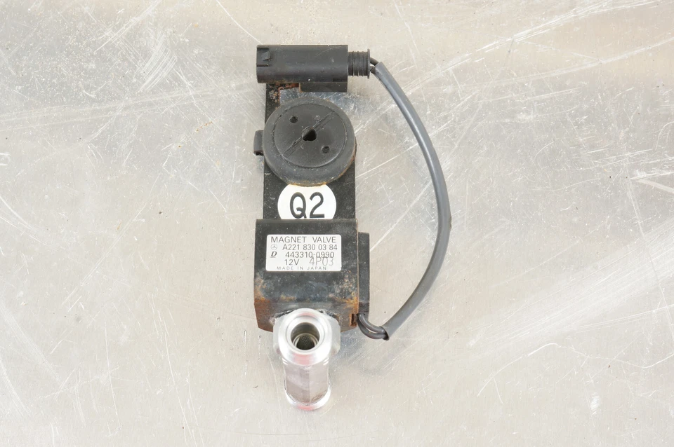 2007 - 2013 MERCEDES-BENZ W221 S63 S65 S600 S550 S450 VAVLE SOLENÓIDE AC TRASEIRO FABRICANTE DE EQUIPAMENTO ORIGINAL - Imagem 1 de 3