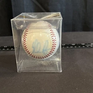 NOLAN RYAN AUTOGRAPHED Nolan RyanCenter BASEBALL April 16,1999 Alvin, Texas B185 - Picture 1 of 4