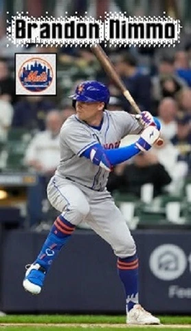 Brandon Nimmo New York Mets Baseball Refrigerator Magnet #03 Cover