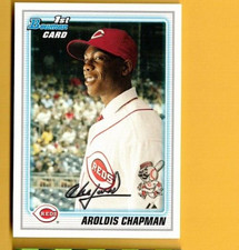 AROLDIS CHAPMAN 2010 BOWMAN   #BP10   210 REDS