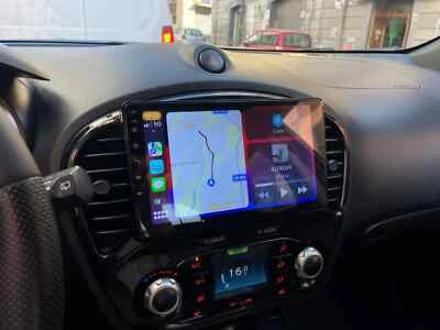 Display Touch Auto Android Nissan Juke Carplay Navigatore Comandi Volante Wifi - Immagine 1 di 3