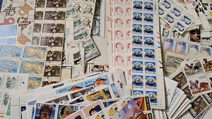 Unused FV $100 of Multiples & Strips & Booklets & Singles of US Mint Stamps - Picture 1 of 1