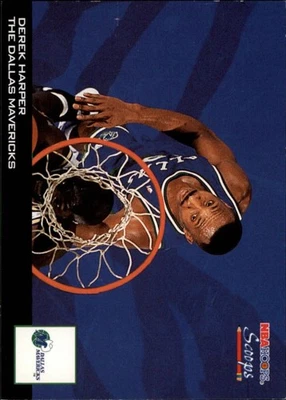 1993-94 Hoops Scoops #HS6 Derek Harper - BSK - Image 1 of 2