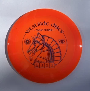 Westside Discs First Run War Horse - Orange Distance Driver Disc Golf Disc 173g - Picture 1 of 7
