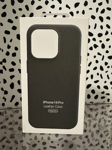 Genuine Original Apple iPhone 14 PRO Leather Case Cover Mag Safe - Brand New - Photo 1 sur 3