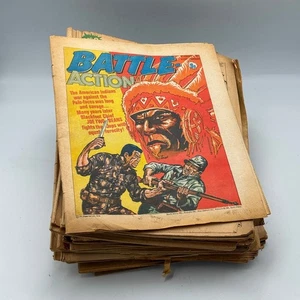 Vintage Battle Action Force Comics Konvolut x34 1975-77 - Bild 1 von 11