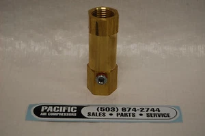 1/2 INCH FNPT AIR COMPRESSOR IN LINE CHECK VALVE - Picture 1 of 3