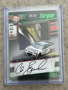 2017 Panini Torque Racing Chris Buescher SP NASCAR Autograph RC #/ 25 ๐ - Picture 1 of 1