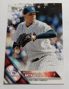 Dellin Betances 2016 Topps Holiday Mega Walmart Card HMW105 New York Yankees - Picture 1 of 6