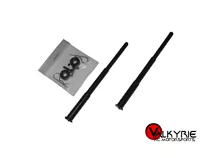 Old OEM RC Associated Pan Car 5" Rear Body Post Mount Set Black 8186 - Picture 1 of 1