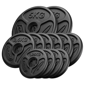Juego de discos de peso de hierro Marbo Sport Olympia 30kg/2x5+6x2,5+4x1,25 - Imagen 1 de 4