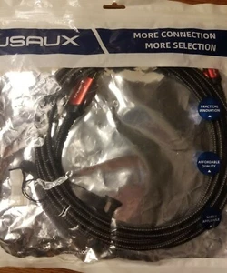 10ft Nylon Braid JSAUX NZ Mini DPTV to HDTV Cable NEW IN PACKAGE - Picture 1 of 3