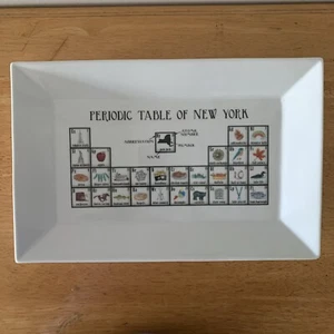 Periodic Table of New York Platter by Dishique - Picture 1 of 8